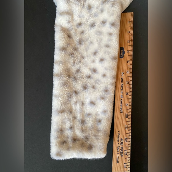 Cat & Jack Fleece Super Soft Jacket Leopard S( 6/6X) - Picture 6 of 11